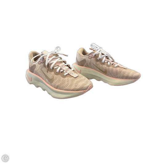 Shoes Athletic By Nike In Tan, Size: 8