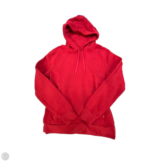 Sweatshirt Hoodie By Athleta In Red, Size: M