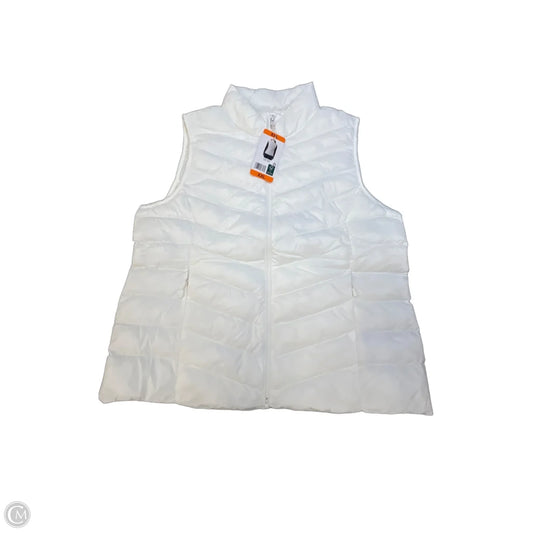 Vest Puffer & Quilted By 32 Degrees In White, Size: Xxl