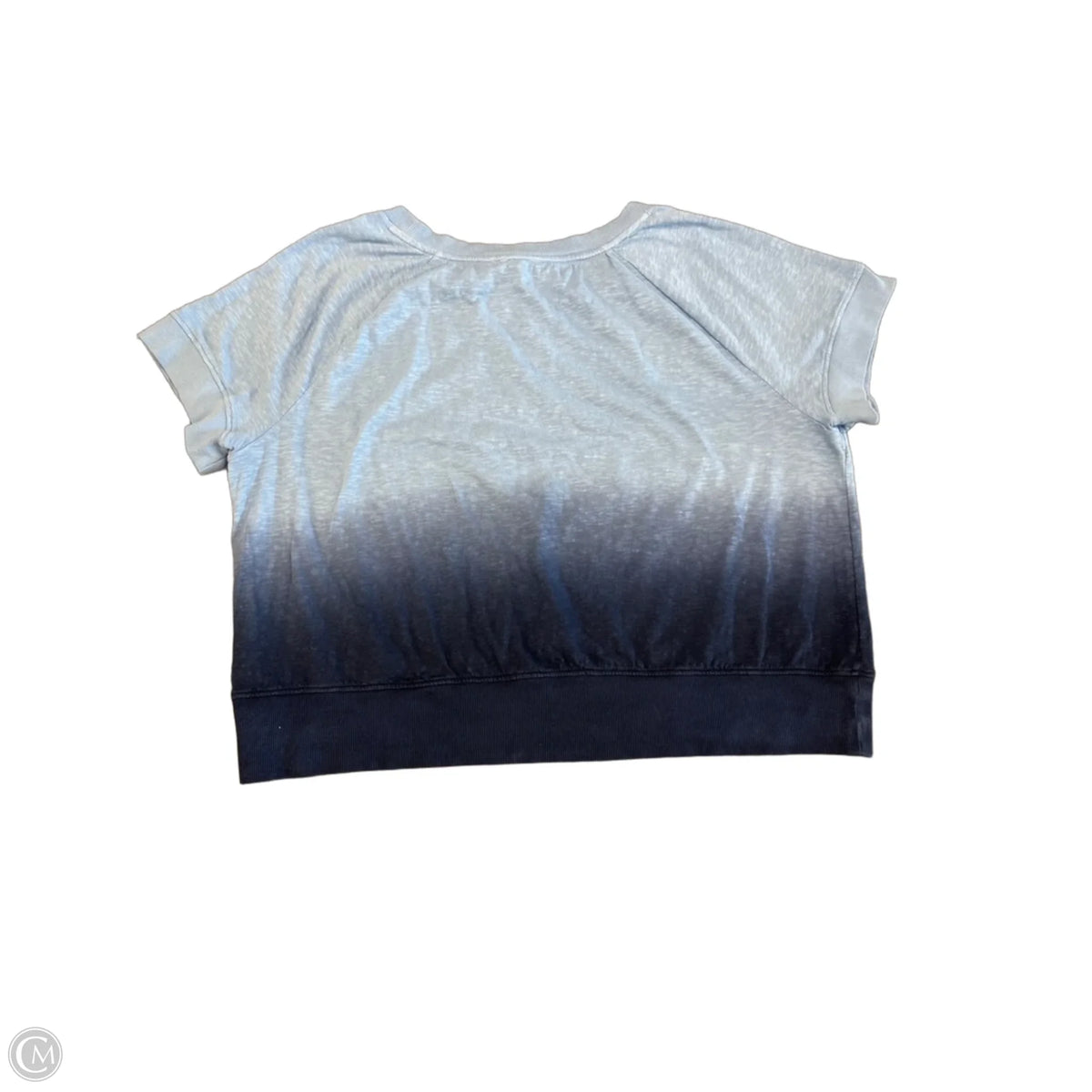 Top Short Sleeve By Talbots In Blue, Size: Xl