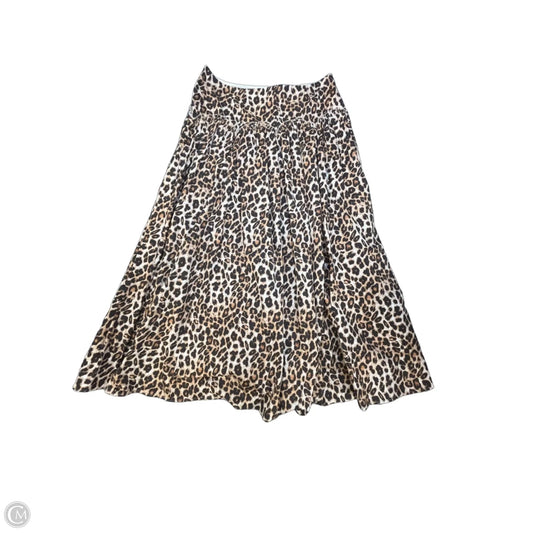Skirt Maxi By Mare Mare In Leopard Print, Size: L