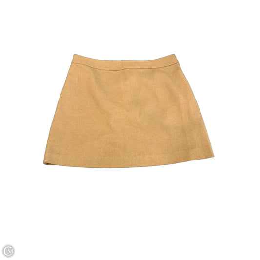 Skirt Mini & Short By J. Crew In Tan, Size: Xl