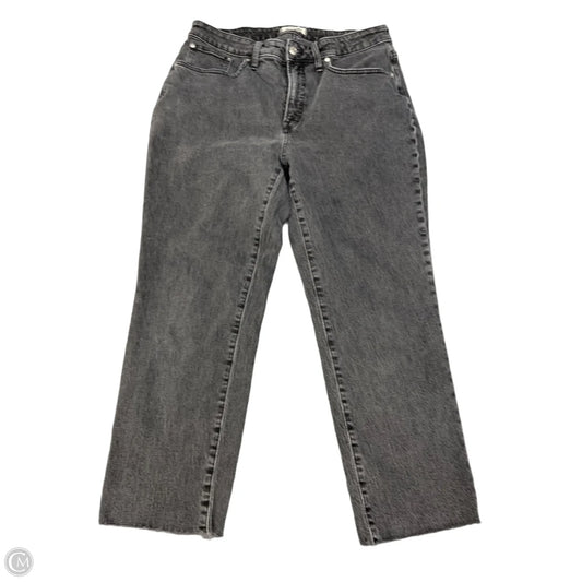 Jeans Straight By Madewell In Grey Denim, Size: 14