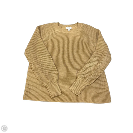Sweater By Jessica Simpson In Tan, Size: L
