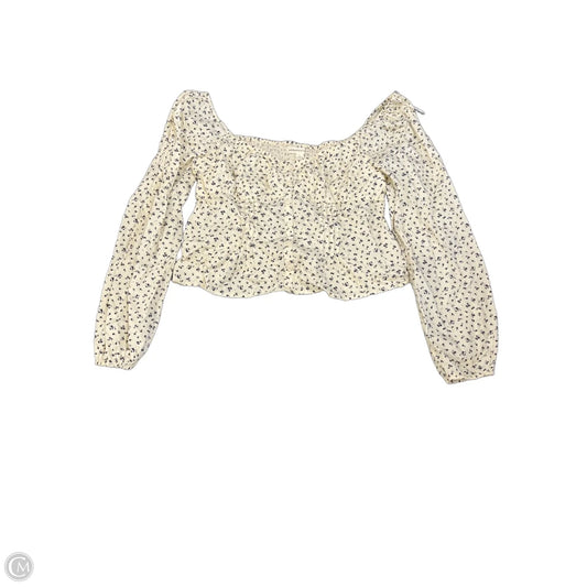 Top Long Sleeve By Aeropostale In Floral Print, Size: Xl