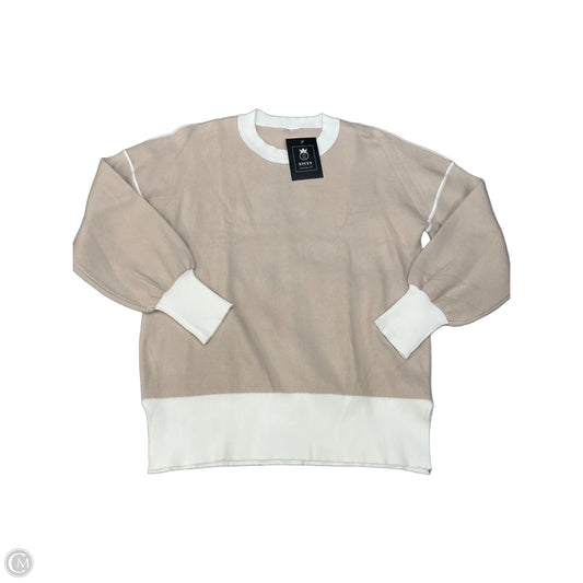 Top Long Sleeve By Clothes Mentor In Tan, Size: S