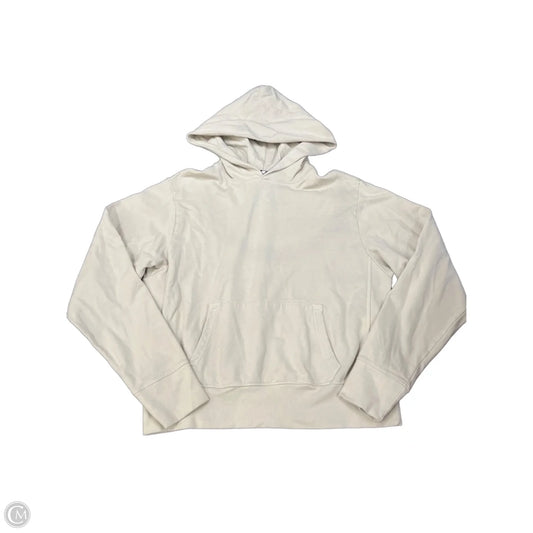 Sweatshirt Hoodie By Cmb In Tan, Size: S