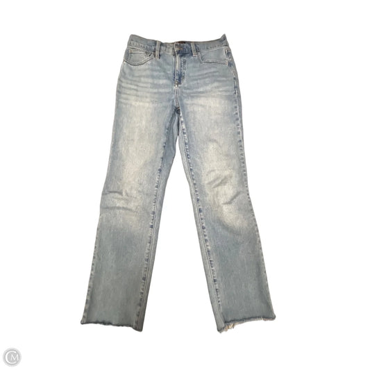 Jeans Straight By J. Crew In Blue Denim, Size: 2