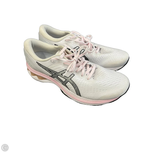 Shoes Athletic By Asics In White, Size: 12