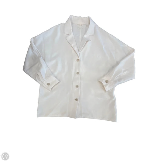 Top Long Sleeve By Wilfred In White, Size: M