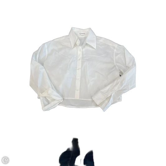 Blouse Long Sleeve By Cma In White, Size: M