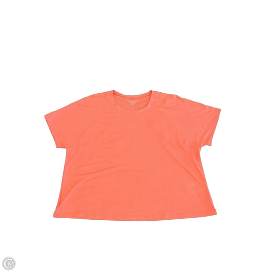 Athletic Top Short Sleeve By Athleta In Pink, Size: Xl