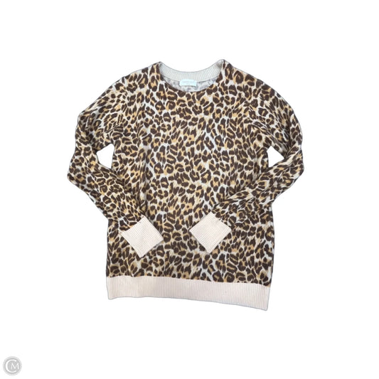 Sweater By Sophie Rue In Leopard Print, Size: Xs