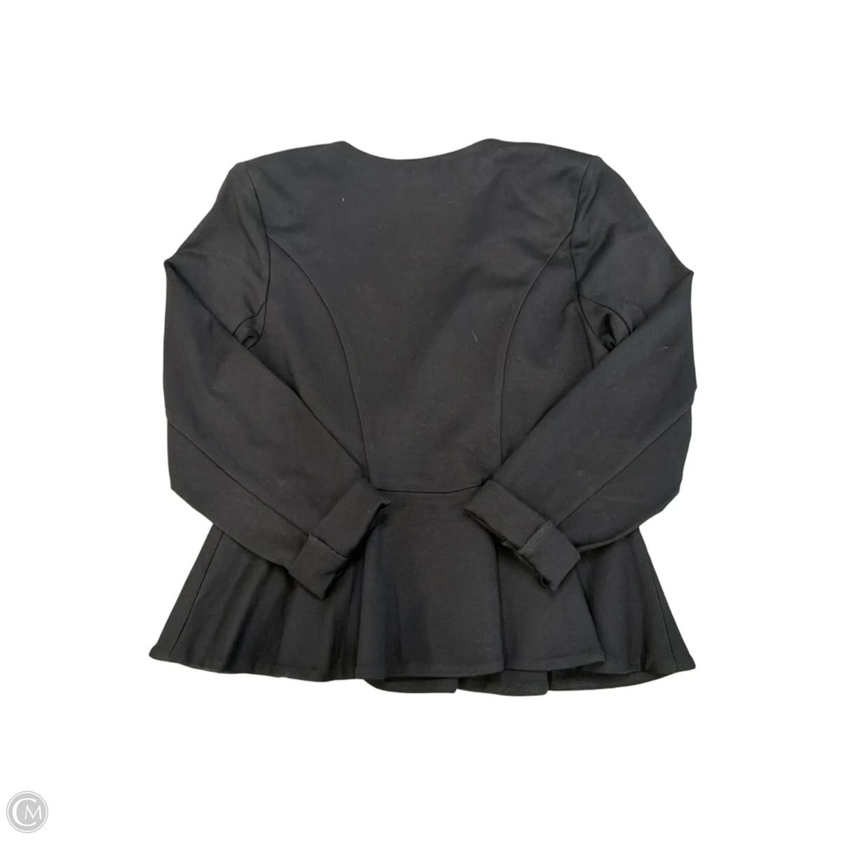 Top Long Sleeve By Cabi In Black, Size: L
