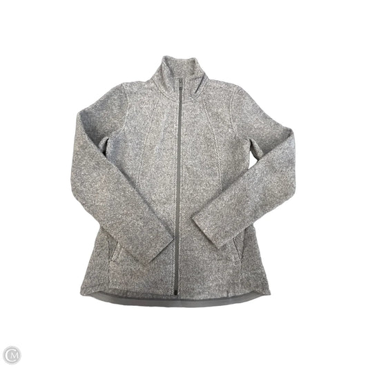 Jacket Fleece By Athleta In Grey, Size: S