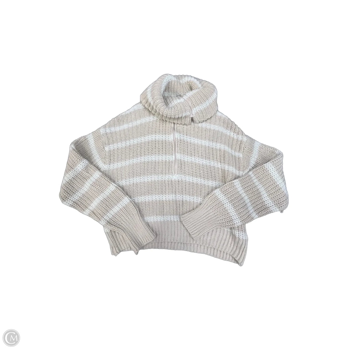 Sweater By American Eagle In Striped Pattern, Size: L