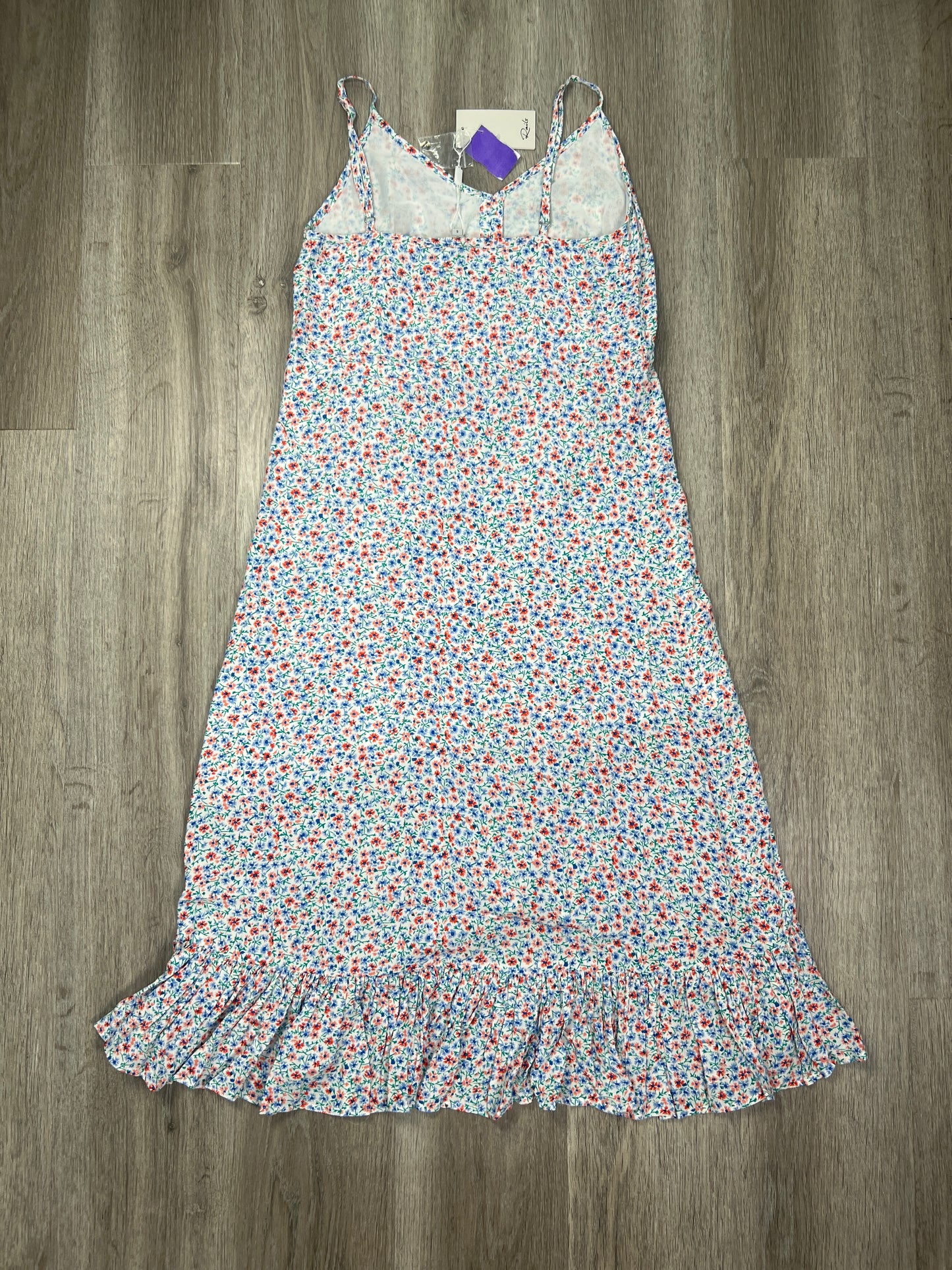 Floral Print Dress Casual Midi Rails, Size S