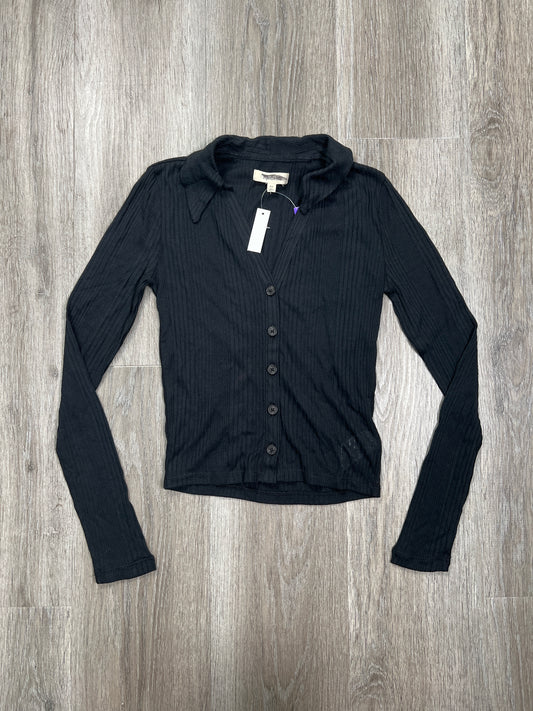 Black Top Long Sleeve Madewell, Size Xs