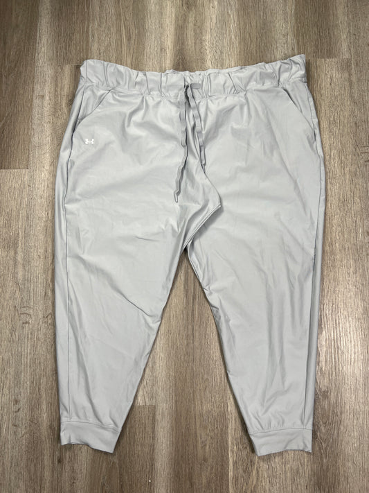 Grey Athletic Pants Under Armour, Size 3x