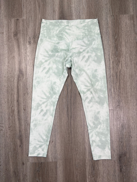 Green Athletic Leggings Mondetta, Size M