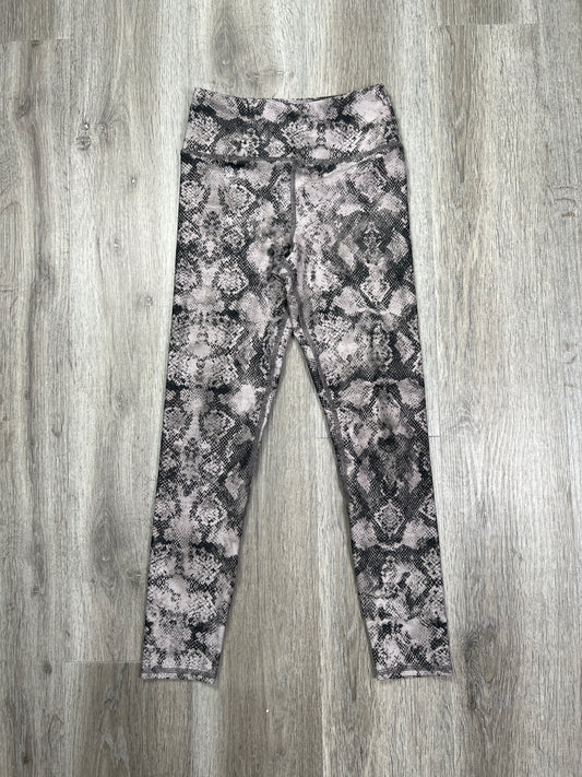 Athletic Leggings By Evolution In Brown, Size: S