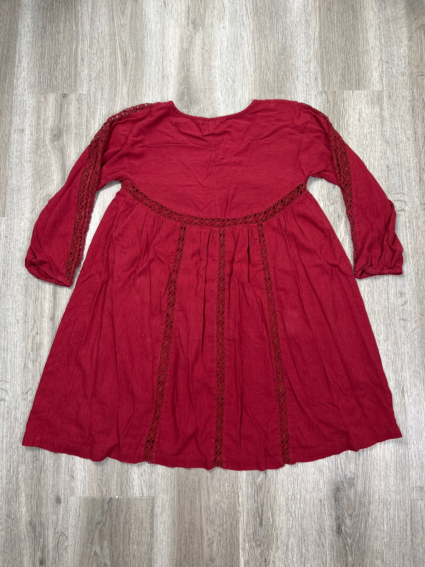 Dress Casual Short By American Eagle In Red, Size: S