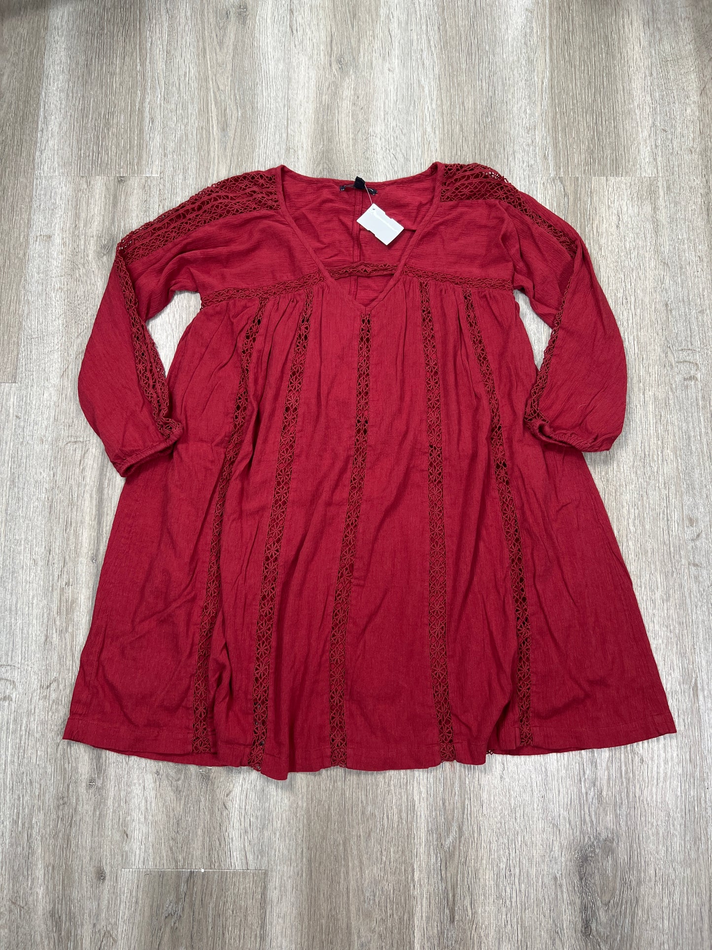 Dress Casual Short By American Eagle In Red, Size: S