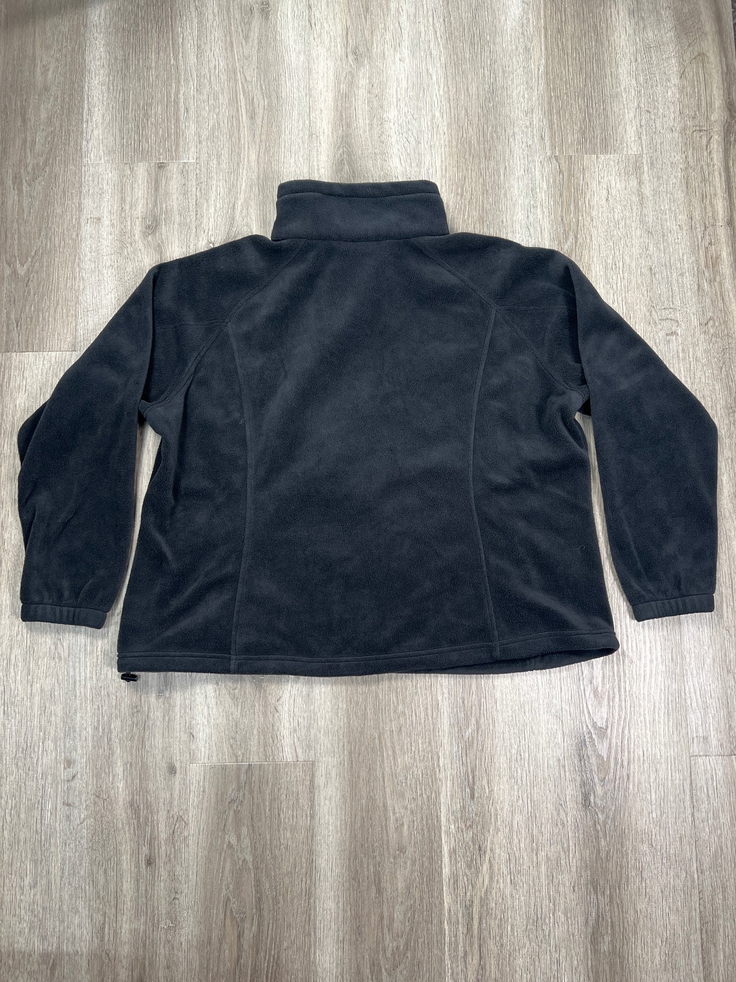 Jacket Fleece By Columbia In Black, Size: 3x