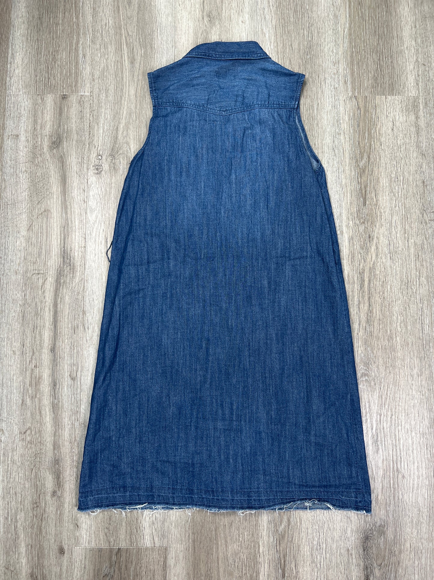 Dress Casual Short By Universal Thread In Blue Denim, Size: S