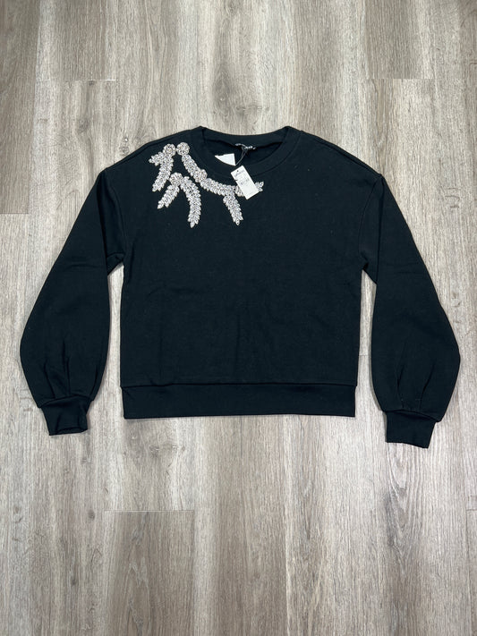 Sweatshirt Crewneck By Express In Black, Size: M