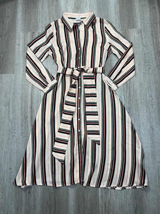 Dress Casual Maxi By By Together In Striped Pattern, Size: M