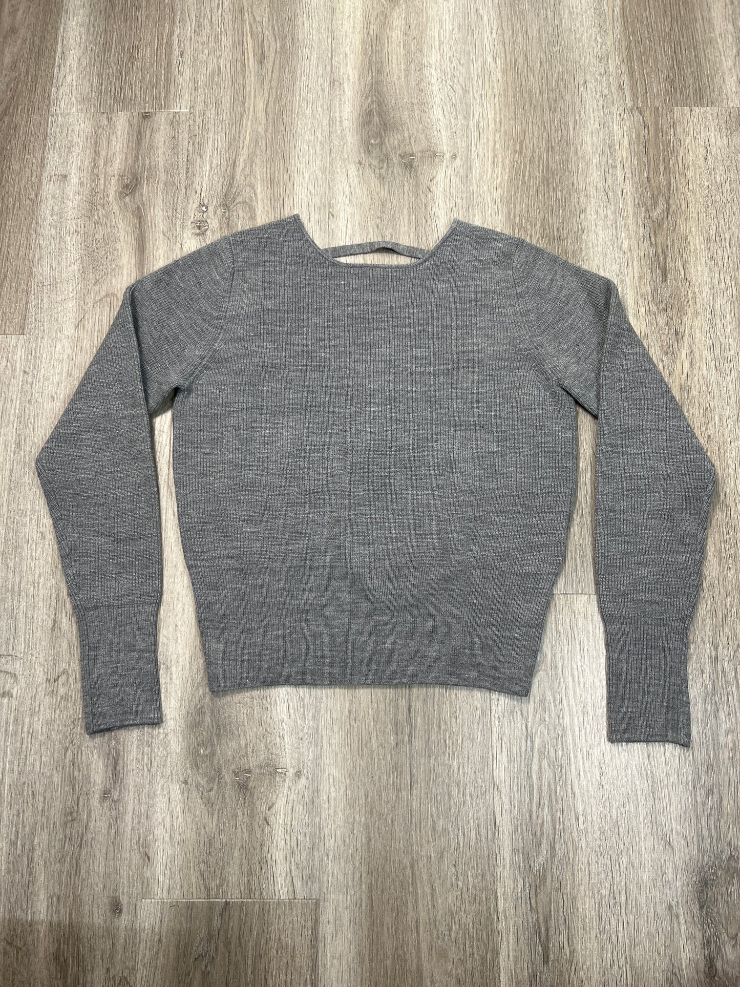 Top Long Sleeve By French Connection In Grey, Size: M