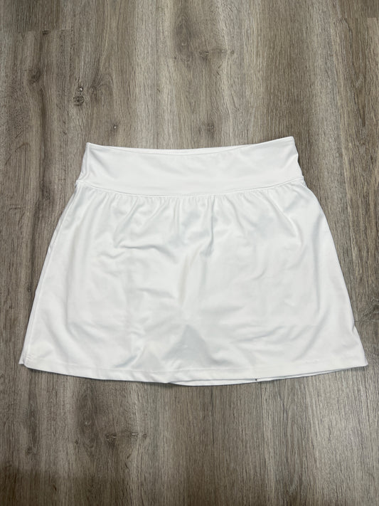 Athletic Skort By Gapfit In White, Size: L