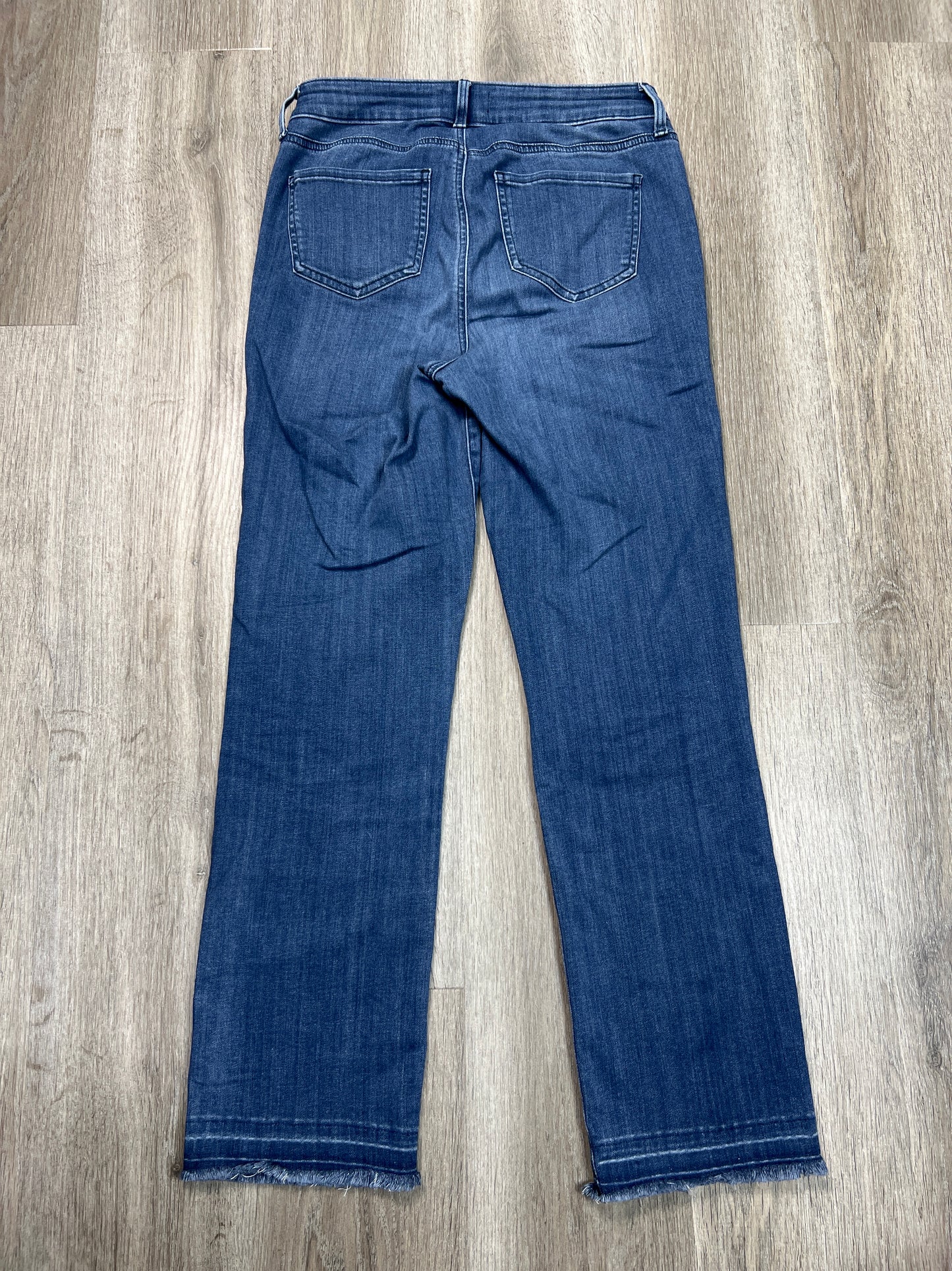 Jeans Boot Cut By NYDJ In Blue Denim, Size: 4