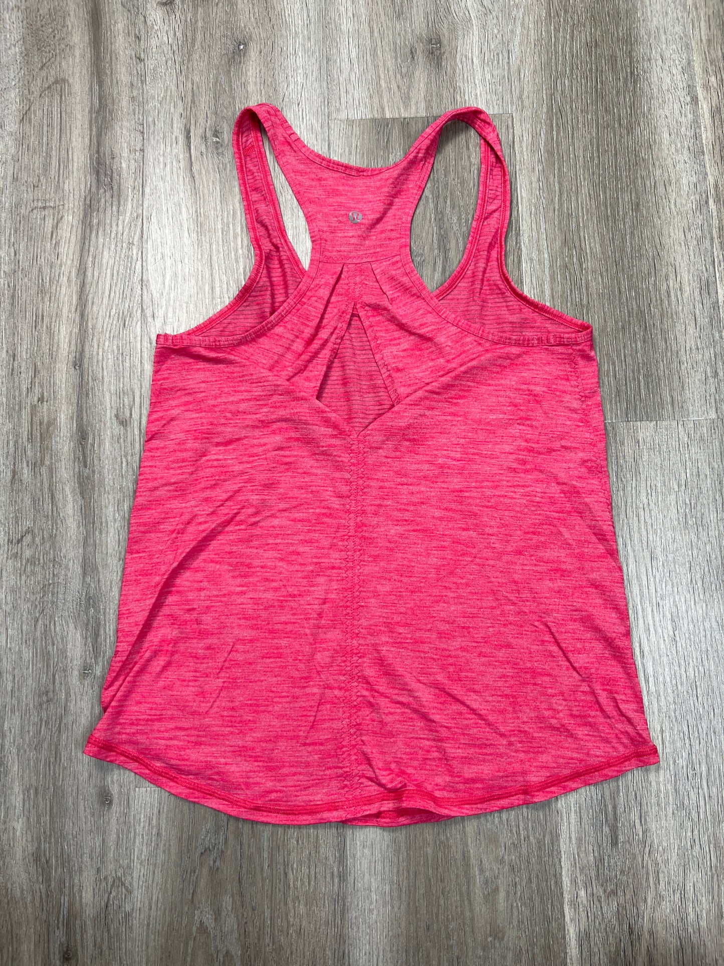 Athletic Tank Top By Lululemon In Pink, Size: M