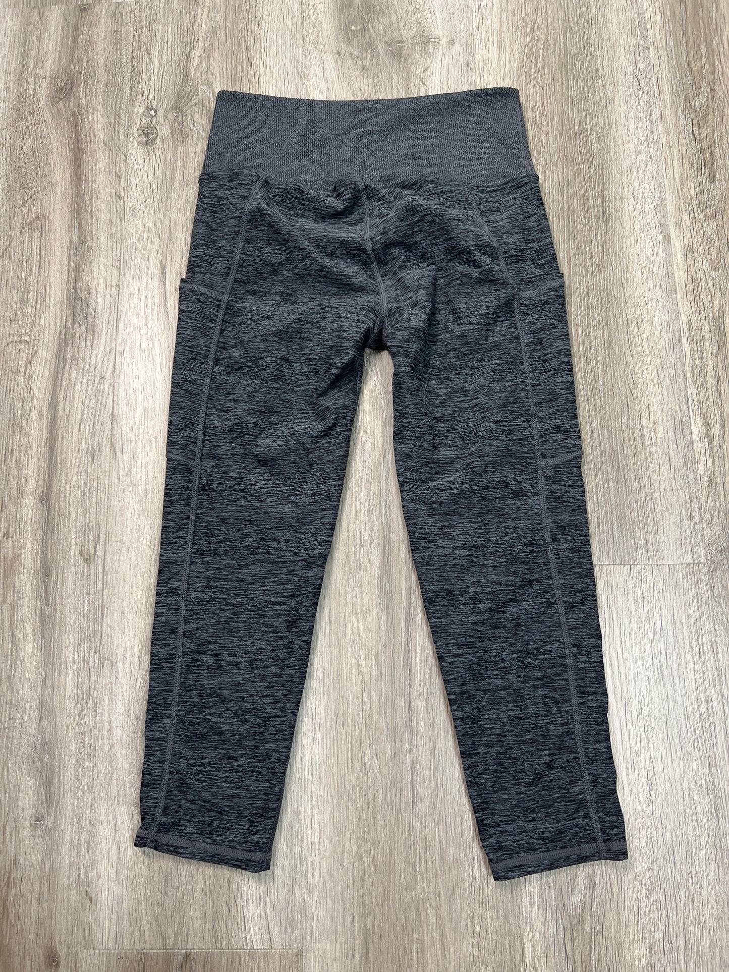 Athletic Leggings By Kirkland In Grey, Size: M