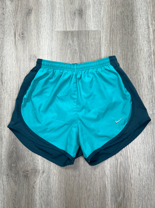 Teal Athletic Shorts Nike Apparel, Size Xs