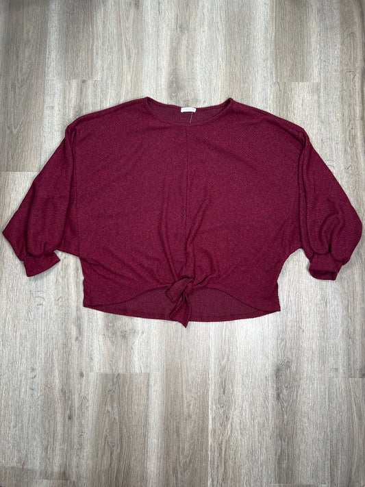 Red Sweater Chicsoul, Size 2x