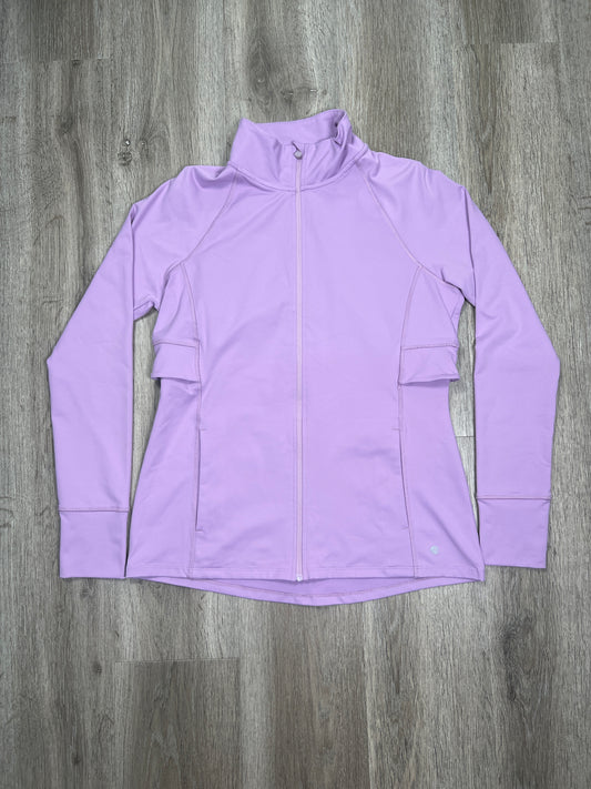 Purple Athletic Jacket Apana, Size M