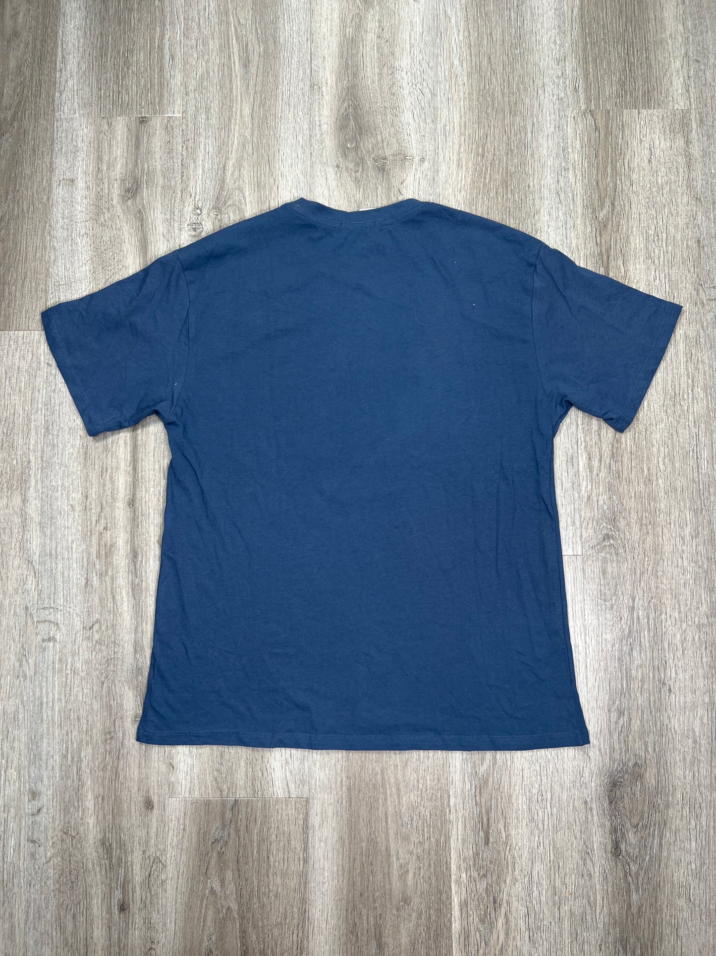 Blue Top Short Sleeve Zutter, Size S