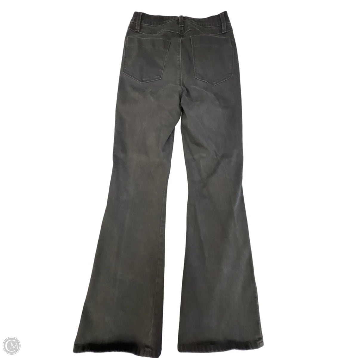 Jeans Flared By One 5 One In Black Denim, Size: 4