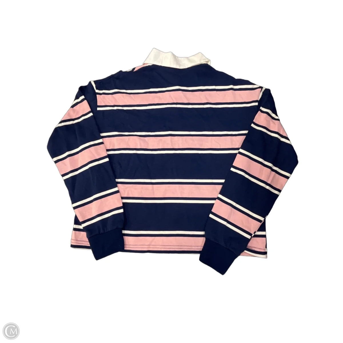 Top Long Sleeve Basic By Cmf In Striped Pattern, Size: Xs