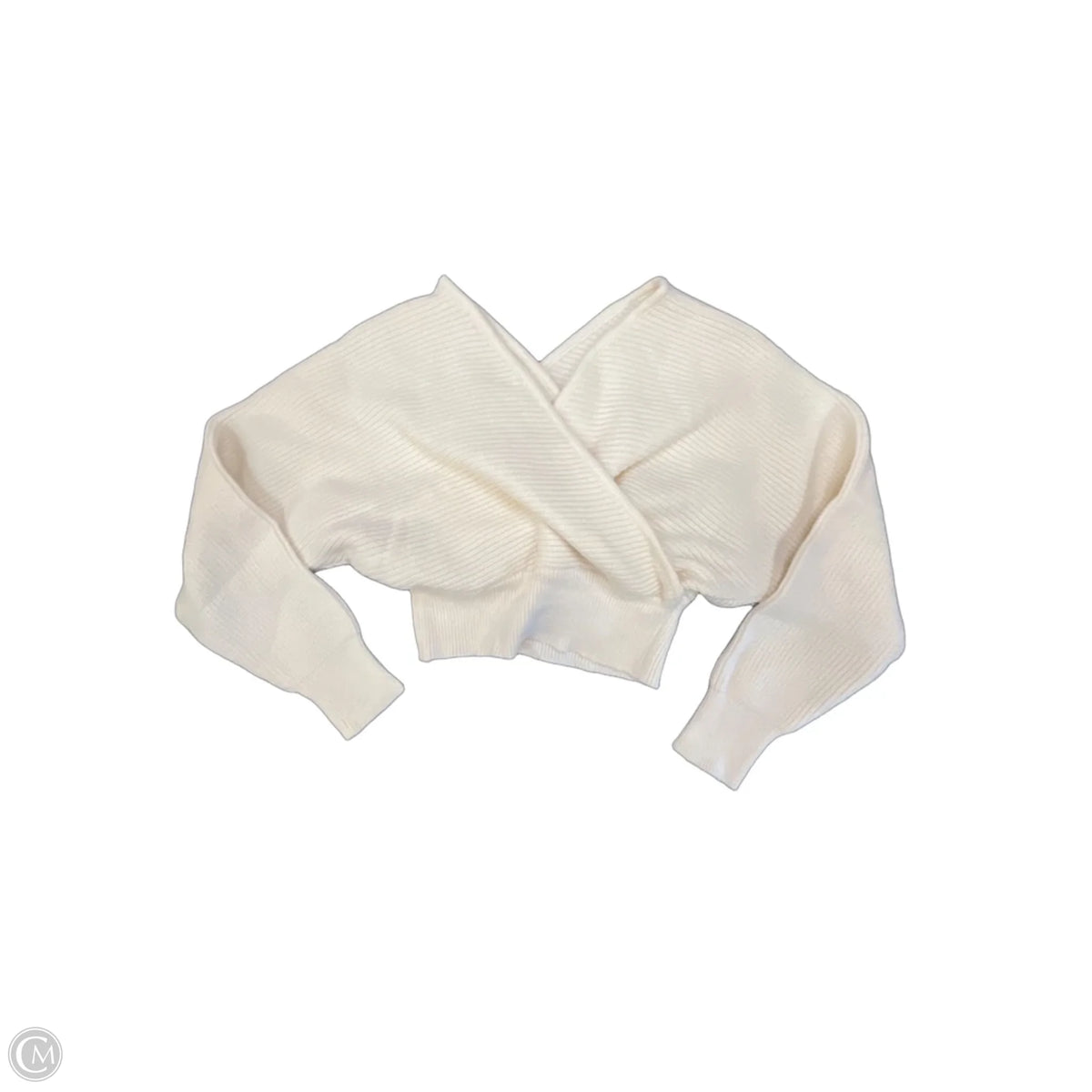 Sweater By Cider In Ivory, Size: M