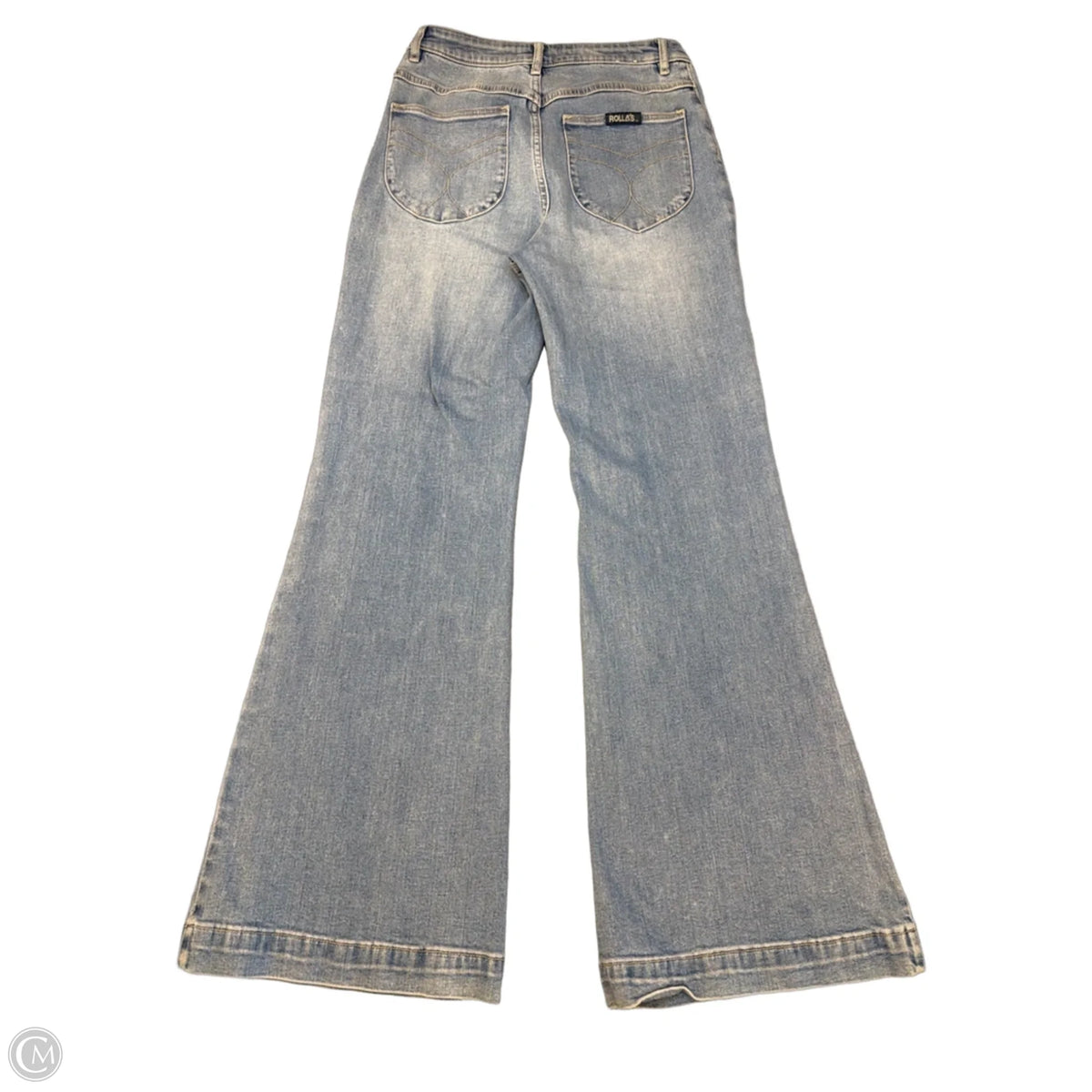 Jeans Flared By Rollas In Blue Denim, Size: 8