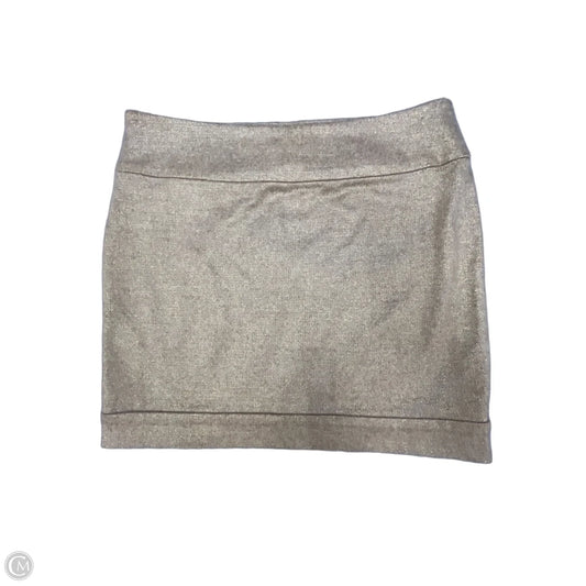 Skirt Designer By Diane Von Furstenberg In Gold, Size: S