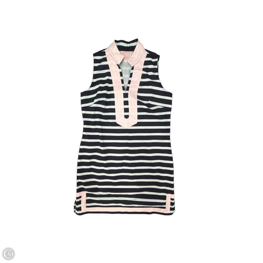 Dress Casual Midi By Sail To Sable In Striped Pattern, Size: L