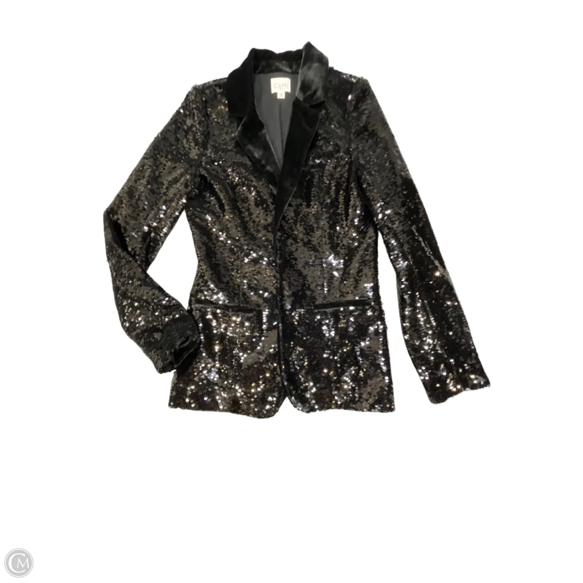 Blazer By Clothes Mentor In Black, Size: Xs