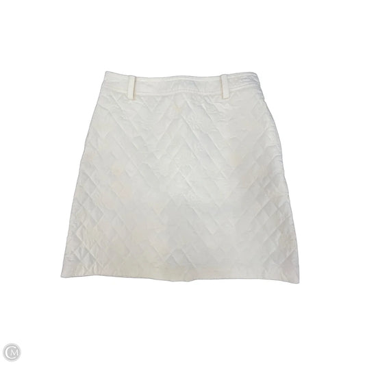 Skirt Designer By Tory Burch In Ivory, Size: Xs