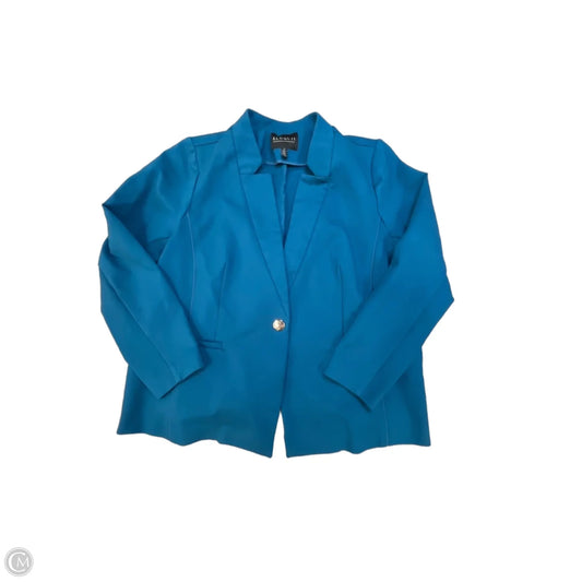 Blazer By Eloquii In Teal, Size: 3x