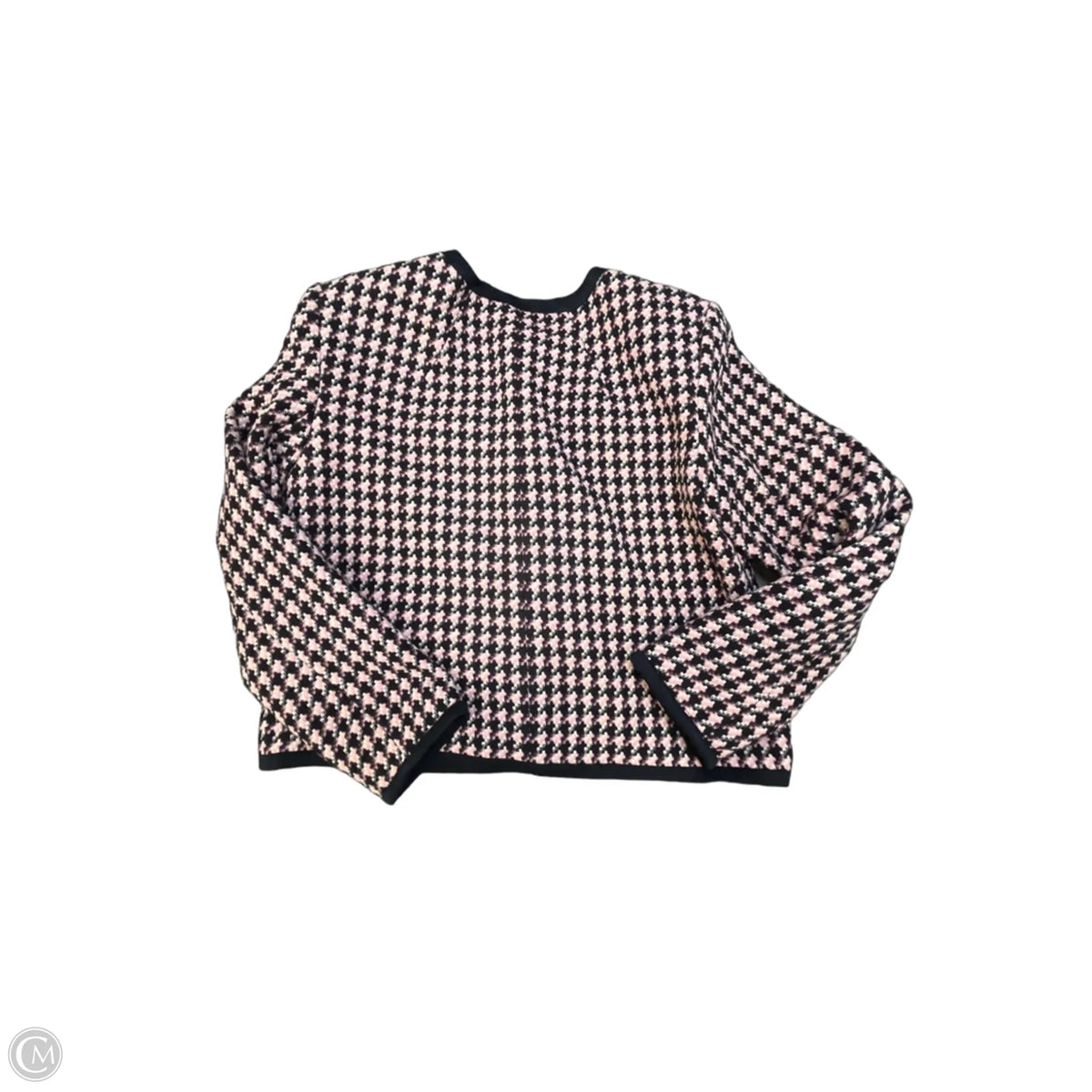 Blazer By Ann Taylor In Checkered Pattern, Size: S